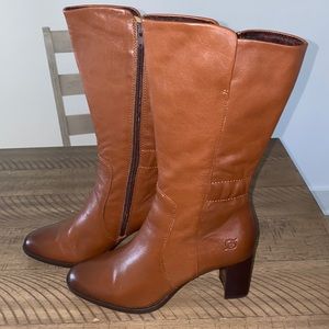 Ellen brown mid high boots.